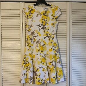 Yellow Cherry Blossom Dress